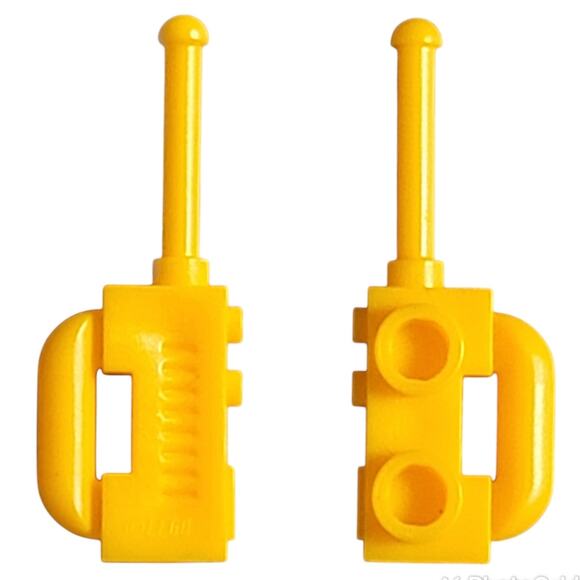 LEGO Walkie Talkie Radio Yellowish Orange 28924 Minifig Handheld‎ Accessories - Picture 1 of 3